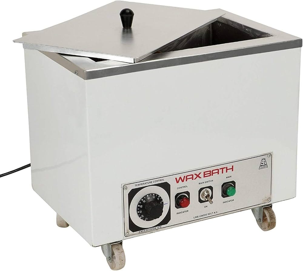 Paraffin wax bath for foot treatment